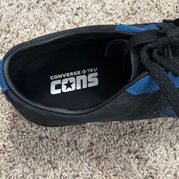 Converse CONS One Star Academy Suede Black Blue Men’s 10.5 - Picture 6 of 9